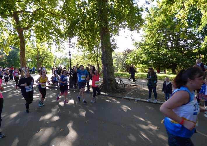 Royal Parks Half Marathon runners