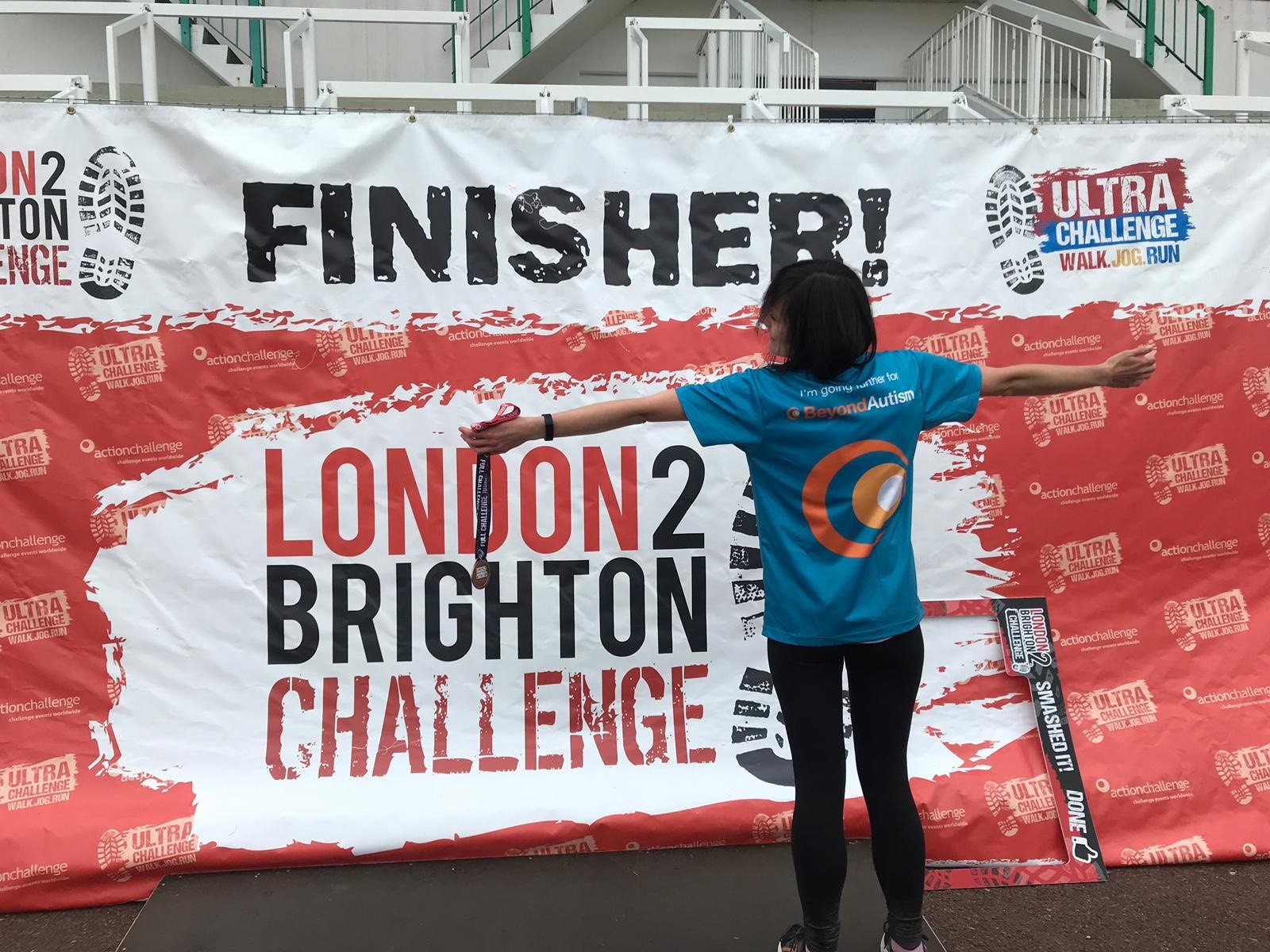 London 2 Brighton finisher