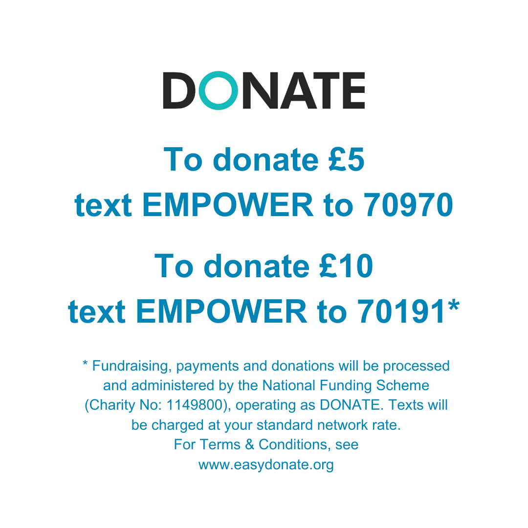 Text to donate