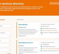 New autism services directory now live!