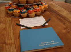 A reception for Karen Sorab, OBE